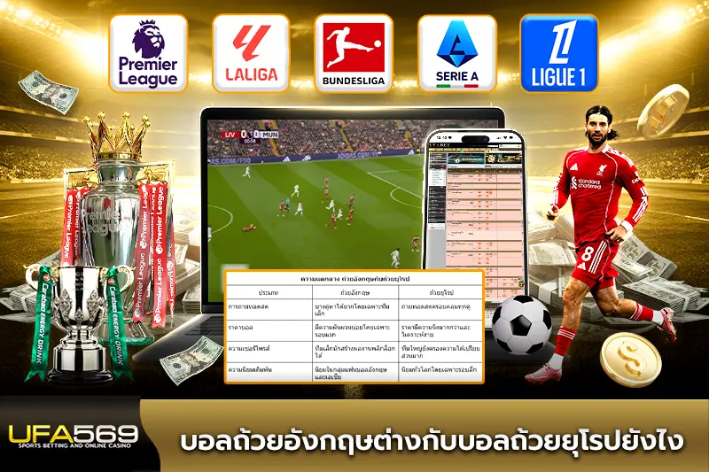 บอลถ้วยอังกฤษต่างกับบอลถ้วยยุโรปยังไง