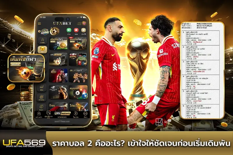 ราคาบอล 2 คืออะไร เข้าใจให้ชัดเจนก่อนเริ่มเดิมพัน